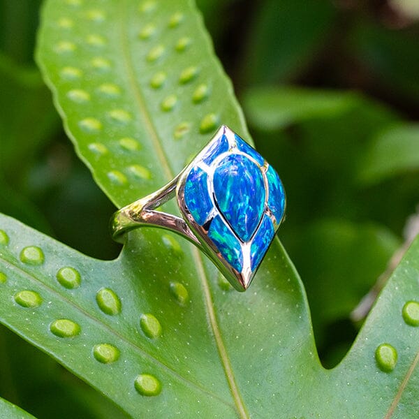 Prismé Opal Peacock Ring Ring Island by Koa Nani 