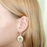 Sand Dollar Earrings Earrings Island by Koa Nani 