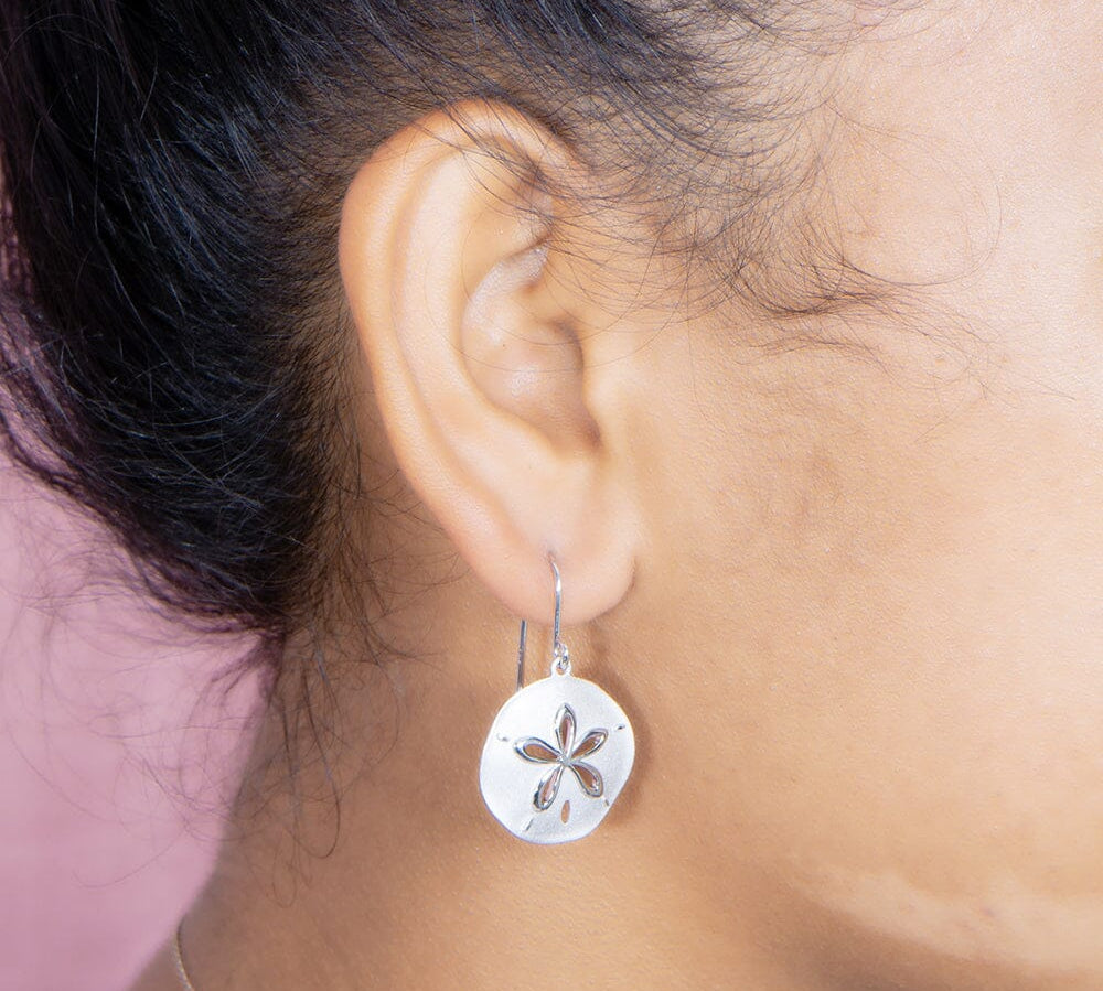 Sand Dollar Earrings Earrings Island by Koa Nani 