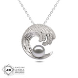 South Sea Pearl Ikaika Wave Pendant Pendant Island by Koa Nani 