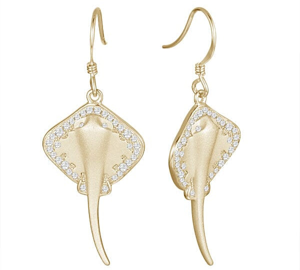 Stingray Earrings Earrings Island by Koa Nani 