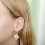 Sunset Sand Dollar Earrings Earrings Island by Koa Nani 