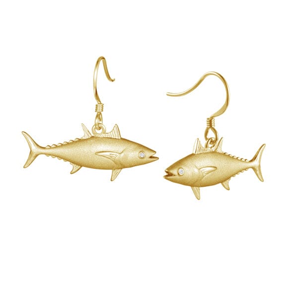 Tuna Earrings Earrings Island by Koa Nani Yellow Gold 
