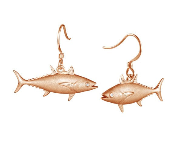 Tuna Earrings Earrings Island by Koa Nani Rose Gold 