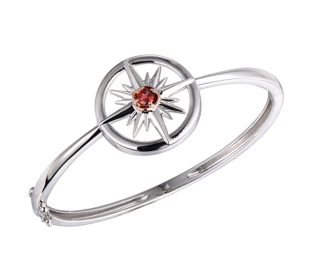 Two-Tone Compass Bangle Bangle Island by Koa Nani 