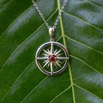 Two-Tone Compass Pendant Pendant Island by Koa Nani 