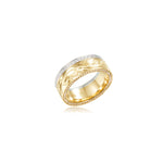 Two-Tone Mauna Kea Ring Ring Island by Koa Nani 