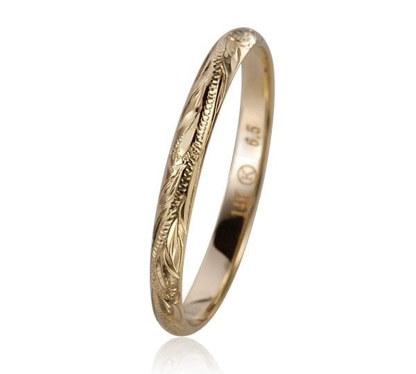 Wedding Ring Band Ring Island by Koa Nani 