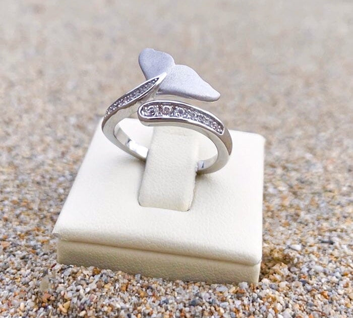 Whale Tail Ring Ring Island by Koa Nani 