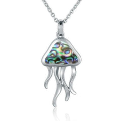 Abalone Moon Jellyfish Pendant Pendant Island by Koa Nani 