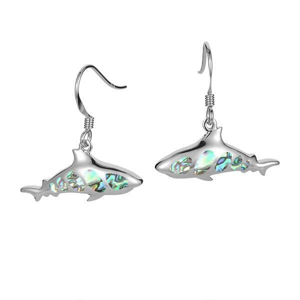 Abalone Shark Earrings Earrings Island by Koa Nani 
