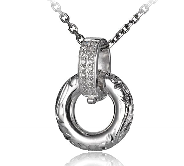 Engraved Eternity Pendant Pendant Island by Koa Nani 