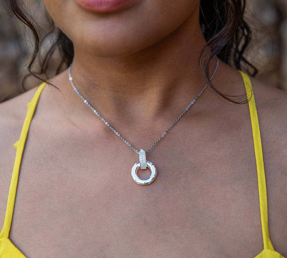 Engraved Eternity Pendant Pendant Island by Koa Nani 