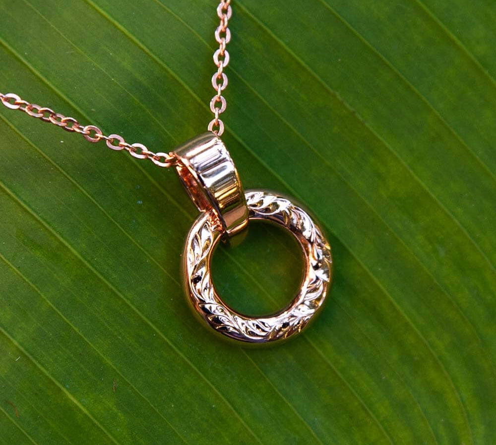 Engraved Infinity Pendant Pendant Island by Koa Nani 