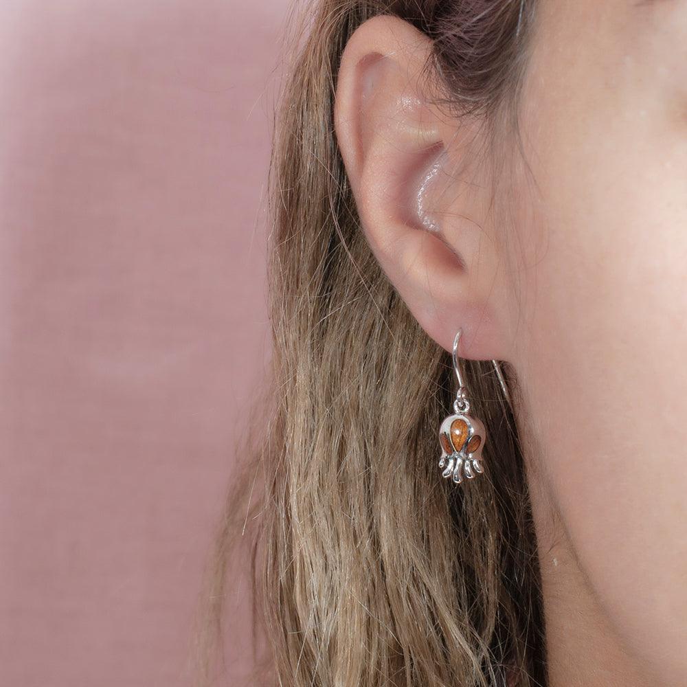 Koa Atolla Jellyfish Earrings Earrings Island by Koa Nani 