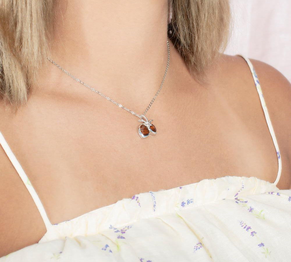 Koa Wood Coconut Pendant Pendant Island by Koa Nani 