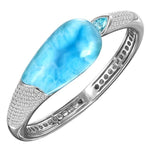 Larimar Atlantis Wrap Bangle Bangle Island by Koa Nani 