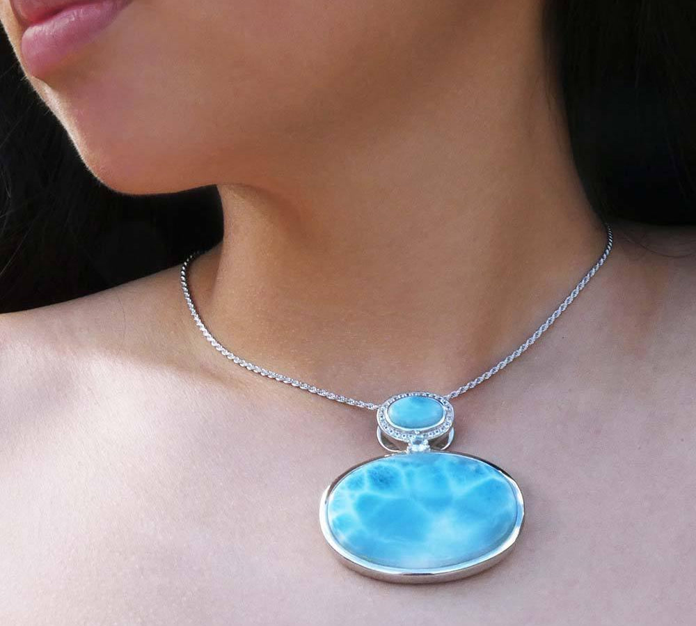 Larimar Fountain of Youth Pendant Pendant Island by Koa Nani 