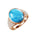 Larimar Full Moon Cocktail Ring Ring Island by Koa Nani 