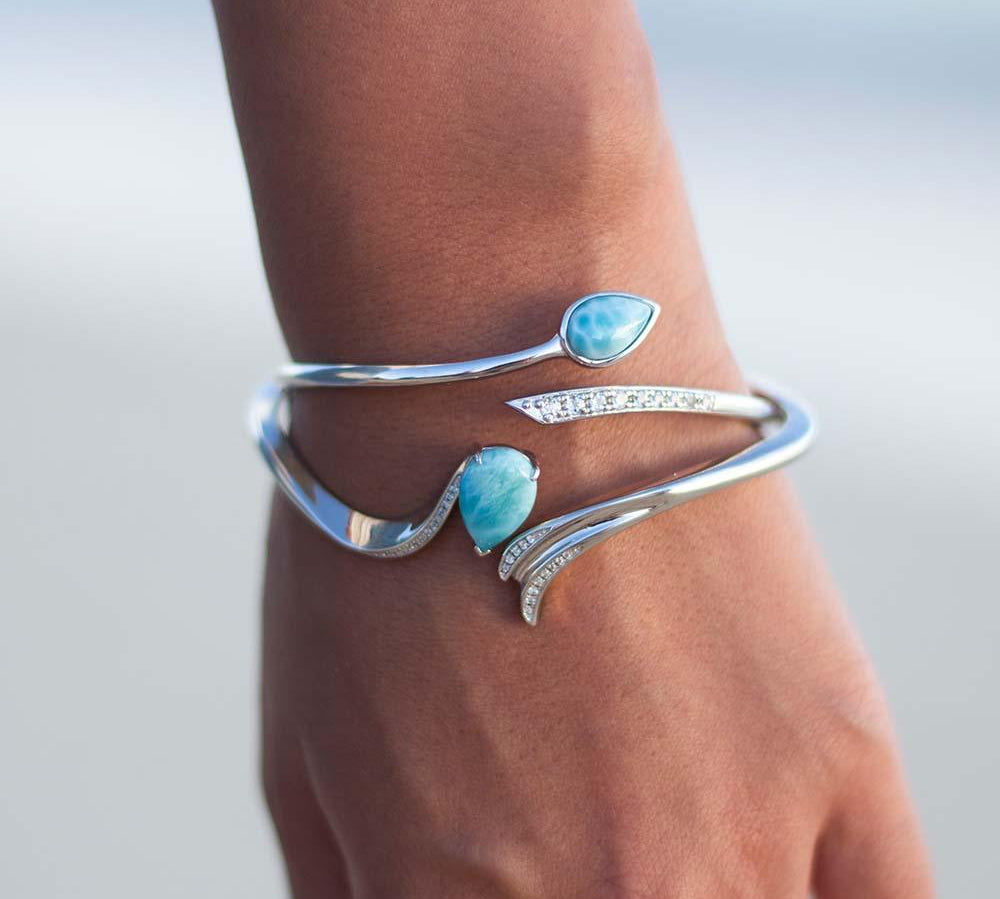 Larimar Glamour Bangle Bangle Island by Koa Nani 