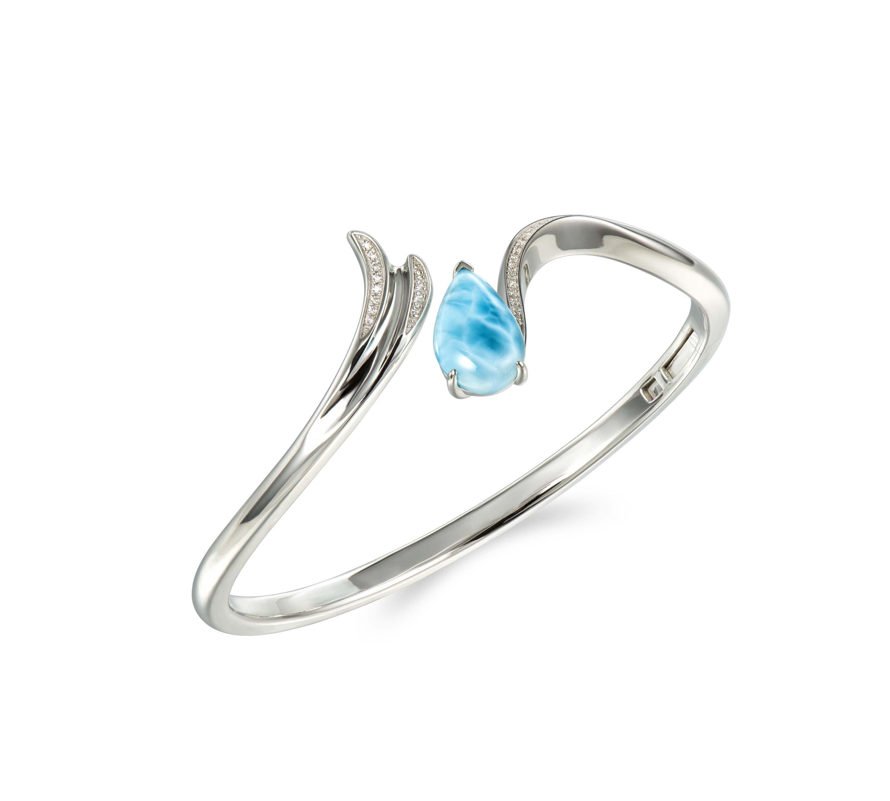 Larimar Glamour Bangle Bangle Island by Koa Nani 