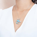 Larimar Humpback Whale Ohana Pendant Pendant Island by Koa Nani 