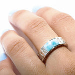 Larimar Icy Ring Ring Island by Koa Nani 