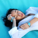 Larimar Into the Depths Bangle Bangle Island by Koa Nani 