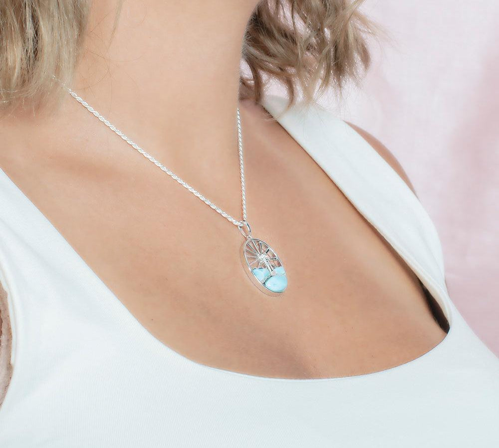 Larimar Keys Lighthouse Pendant Pendant Island by Koa Nani 