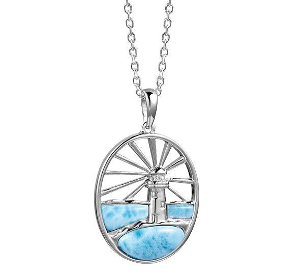 Larimar Keys Lighthouse Pendant Pendant Island by Koa Nani 