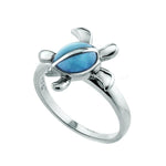 Larimar Polynesian Honu Ring Ring Island by Koa Nani 5