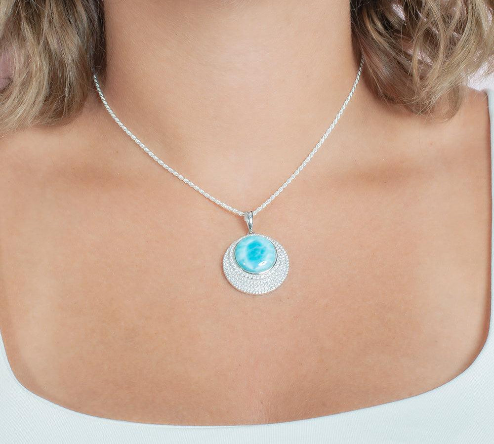 Larimar Ra Pendant Pendant Island by Koa Nani 