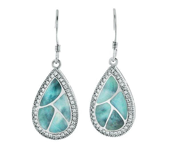Larimar Reflections Earrings Earrings Island by Koa Nani 