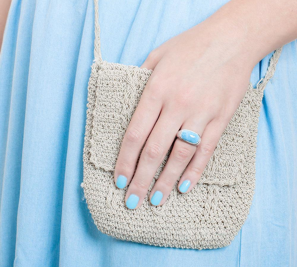 Larimar Sea Salt Ring Ring Island by Koa Nani 