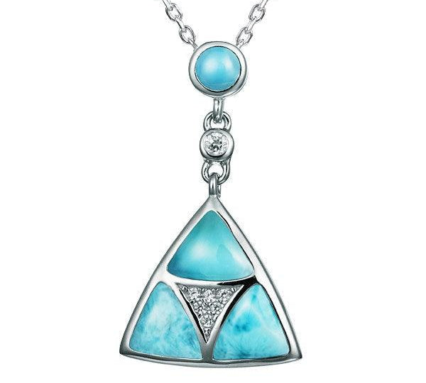 Larimar Volcano Pendant Pendant Island by Koa Nani 