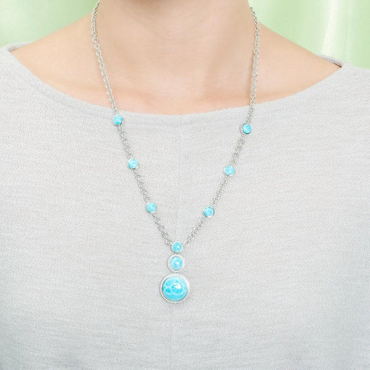 Larimar When Planets Align Necklace Necklace Island by Koa Nani 