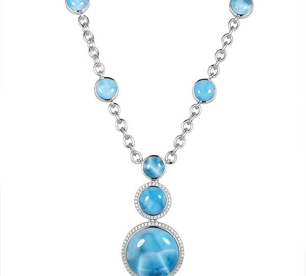 Larimar When Planets Align Necklace Necklace Island by Koa Nani 