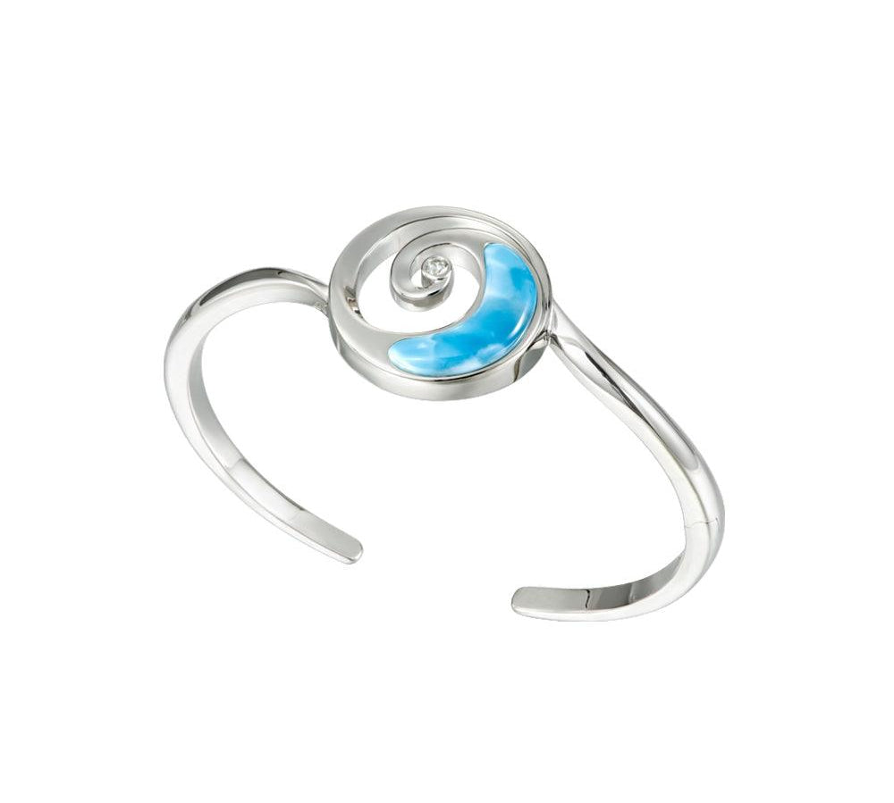 Larimar Whirlpool Bangle Bangle Island by Koa Nani 