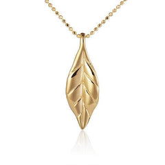Maile Leaf Pendant Pendant Island by Koa Nani Small 