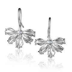 Naupaka Flower Earrings Earrings Island by Koa Nani 