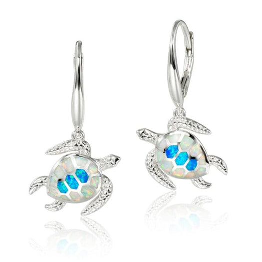 Opal Hana Honu Earrings Earrings Island by Koa Nani 