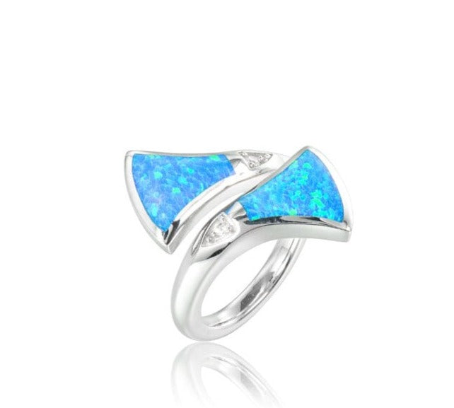 Opal Hawaiian Lotus Ring Ring Island by Koa Nani 