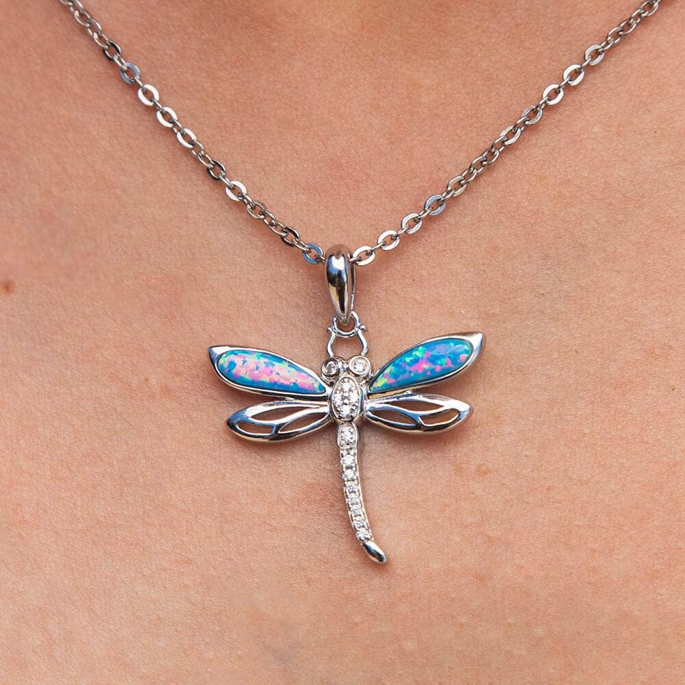 Opal Island Dragonfly Pendant Pendant Island by Koa Nani 