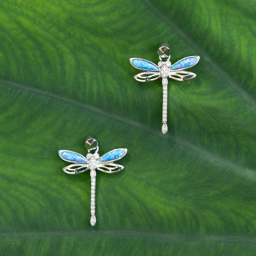 Opal Island Dragonfly Pendant & Earrings Set Other Island by Koa Nani 