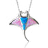 Opal Manta Ray Pendant Pendant Island by Koa Nani 