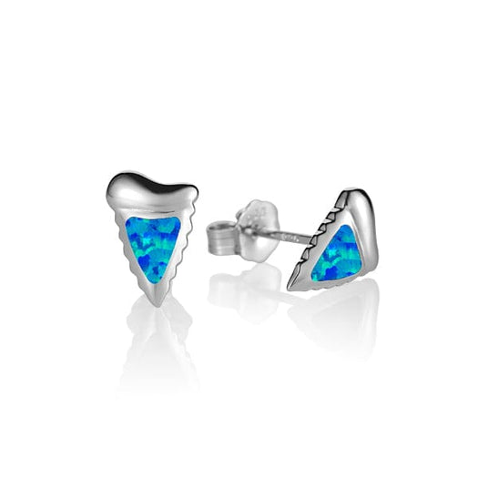 Opal Mighty Mano Tooth Earrings Earrings Island by Koa Nani 