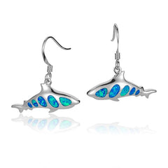 Opal Shark Earrings Earrings Island by Koa Nani 
