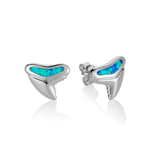Opal Shark Tooth Earrings Earrings Island by Koa Nani 