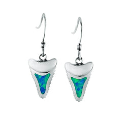 Opal Warrior Mano Tooth Earrings Earrings Island by Koa Nani 