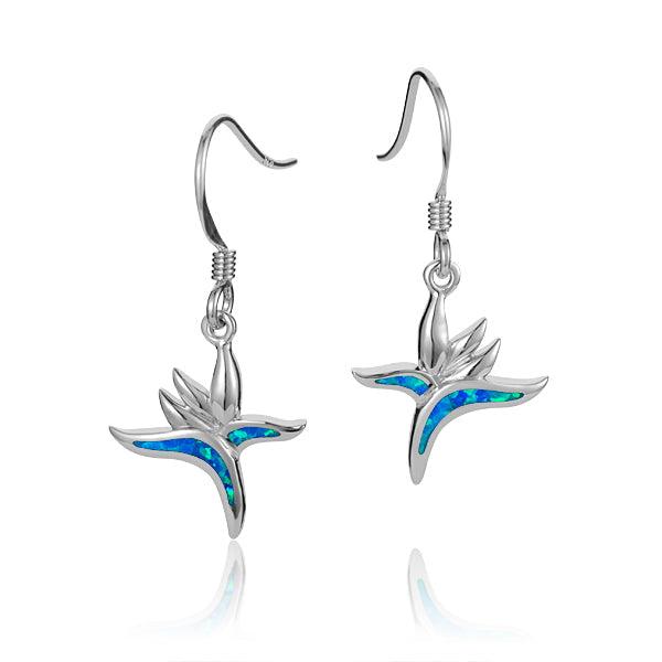 Opalite Bird of Paradise Earrings Earrings Island by Koa Nani 